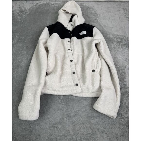 The North Face Tops - The North Face Women's Gemma Fleece Hoodie Size Small White Outdoor